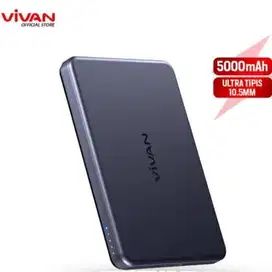 Powerbank Vivan VPB-W05 Ultra Thin Wireless 5000mAh