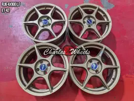 Jual velg p1 r16 4x100 jazz brio raize rocky dll