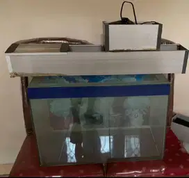 Tiga (3) Akuarium,talang filter,kapas,probiotik,msh ada yg lain