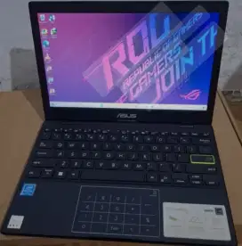 Asus E210MAO N4020 Ram 8GB ssd 512GB led 12inc bergaransi