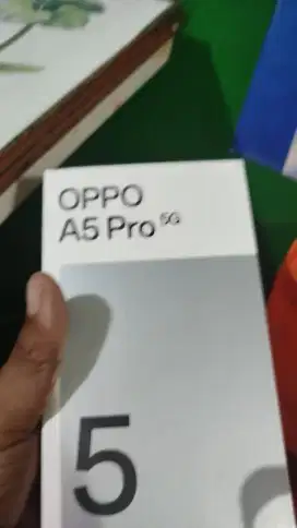oppo A 5pro. biru muda ram 8/256