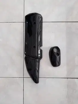 Cover Knalpot Standar Yamaha Xmax Carbon