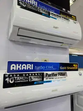 PROMO SUPER MURAH! AC 1/2PK AKARI O5 TC88NL PURIFIER GARANSI 10TAHUN