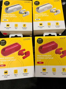Loops True Wireless Stereo Capsule X10 - White