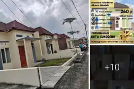 Rumah baru siap huni bisa kredit inhouse Sukodono