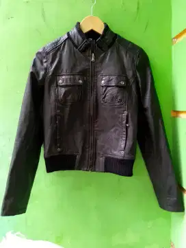 Jaket Biker Kulit Domba EXR