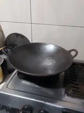 Wajan Jadul baja tebal
