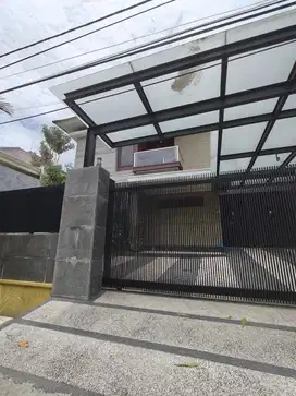 DIJUAL RUMAH DHARMAHUSADA PERMAI FULL JATI & MARMER SIAP HUNI TERAWAT