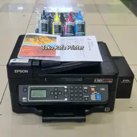 Printer Epson L565 Wifi Print Scan Copy