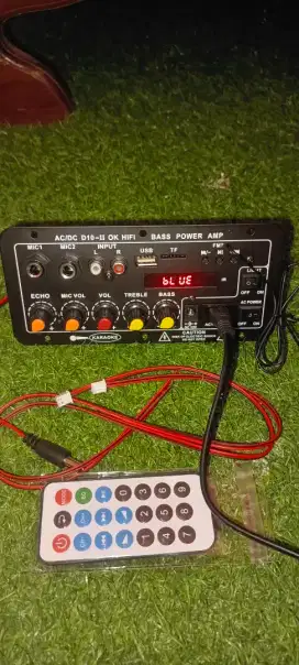 Amplifier Bluetooth karaoke BARU
