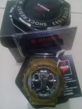 Gshock GA 100 original japan lengkap box kaleng dan garansi