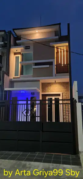 Rumah siap huni 2 lantai PERUM IKIP SURABAYA TIMUR