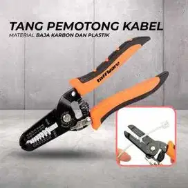 Tang Pemotong Kabel Wire Stripping Cutter Pliers