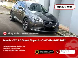 [LOW KM] Mazda CX3 1.5 Sport Skyactiv-G AT Abu 2022/2023