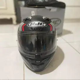 Helm HJC i10 size M bekas (lengkap sarung + dus)