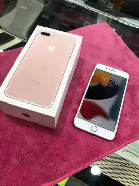iphone 7plus 256gb rose gold full ori