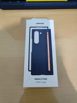 Casing Samsung Galaxy Z Fold 6 Slim S Pen Case Dark Blue