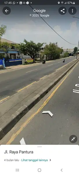 Murah dijual tanah pinggir jalan raya pantura cikarang utara