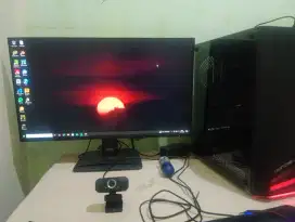 pc dekstop i5 12400f, unit pemakaian 1 bulan