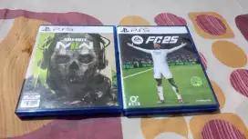 Jual Games PS 5 FC 25 & COD Modern Warfare 2