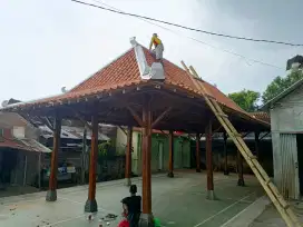 Open order rumah kayu limasan dan joglo kayu jati