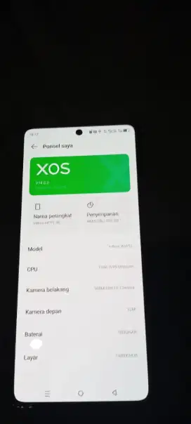 Infinix note 40 ram 8/256 batangan