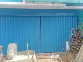 sudut tehnik terima pasang baru dan perbaikan folding gate