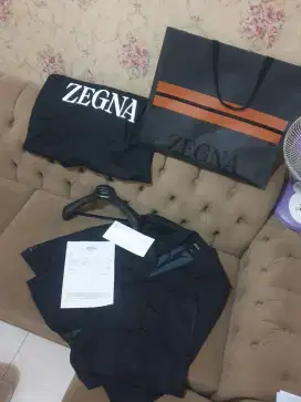 New .authentic jas set celana ermenegildo zegna size L