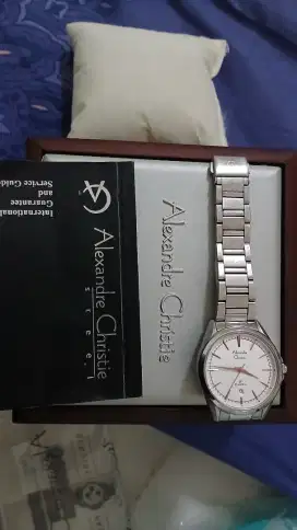 jam tangan wanita alexandre cristie original