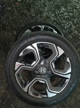 Velg 18 CRV Turbo 2023 Asli Copotan Ban Tebal 95%