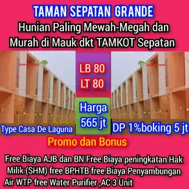 Rumah Megah 2LT 2 Fasad di Perum Taman Sepatan Grande