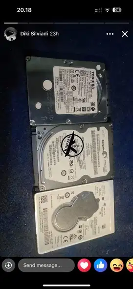 ORIGINAL COPOTAN LAPTOP HARD DISK LAPTOP 500GB NORMAL JAYA LANCAR