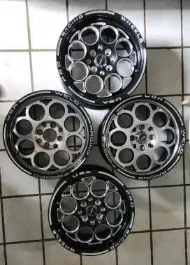 Velg R15 PCD 4 x 100/114.3 lebar 6.5 ET 38 per pasang (2 pcs) LANGKA