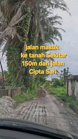 Tanah di pekanbaru jalan Cipta sari 730m2