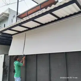 Tirai penahan panas matahari dan hujan termurah