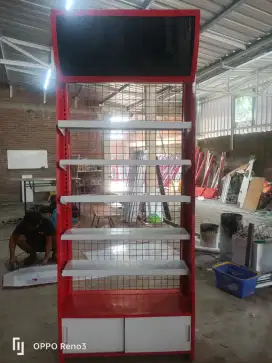 Jual rak gondola minimarket