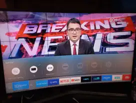 Samsung Curve Layar Cekung Android/Smart TV LED TV [40 Inch]