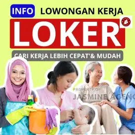 Loker wanita art, babysitter, dan suster lansia