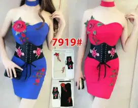 REAL PICT.Dress Anak Cantik Import + Belt . Ready warna hitam saja