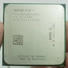 Prosesor AMD FX 4300 
3,8GHZ - 4GHZ 8MB
Soket AM3+
