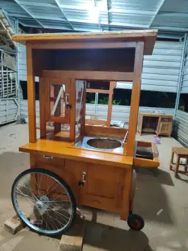 Jual Gerobak Angkringan,Bakso,Mie Ayam,Bubur,Roti BakardlL.Free ongkir