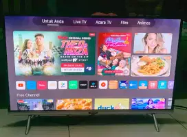 TV 32 INC LED COOCAA Smart Android+Digital Ors Bagus Normal Gambar Ok