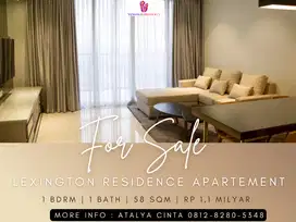 Dijual Apartemen Lexington Residence 1 Bedroom Full Furnished Tower 10