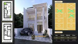 Dijual Rumah American Luxury Classic diCluster TimbulMansion Jagakarsa