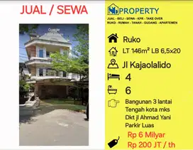 DISEWAKAN Ruko Jl kajaolalido dkt ahmad yani lebar 2 unit