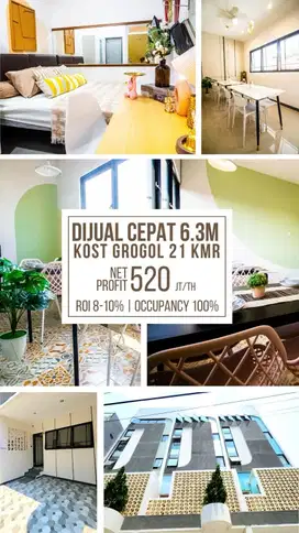 kos baru azalea residence 21 kt siap huni