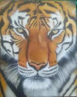 *Don Tiger* 50cmX40cm dijual tanpa bingkai, harga bisa nego