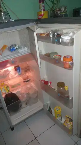 Kulkas 1 pntu 50 w sgt normal beku dngin pamulang