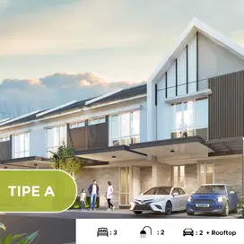 cluster duo type A rumah 2 fasad talaga bestari tangerang