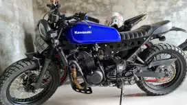 Motor Custom Scrambler 250cc Mesin Ninja